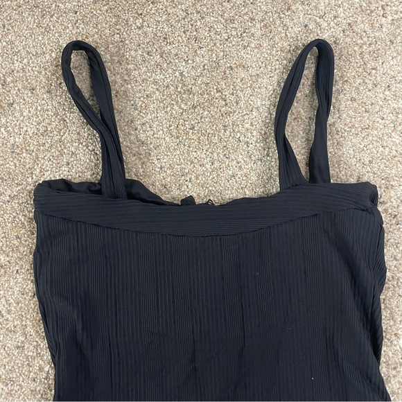 NWT L Space Cha Cha One Piece Bathing Suit in Black - Picture 8 of 10